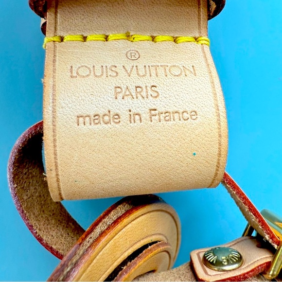 Louis Vuitton Luggage Tag, with larger buckle included! PRICE FINAL - Picture 16 of 16